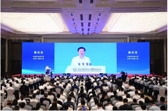 青山、振石、宏旺、甬金等上榜“2025中国民营企业500强”